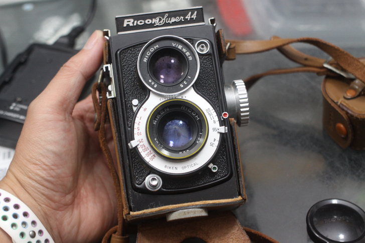 理光super 44带黄镜光罩