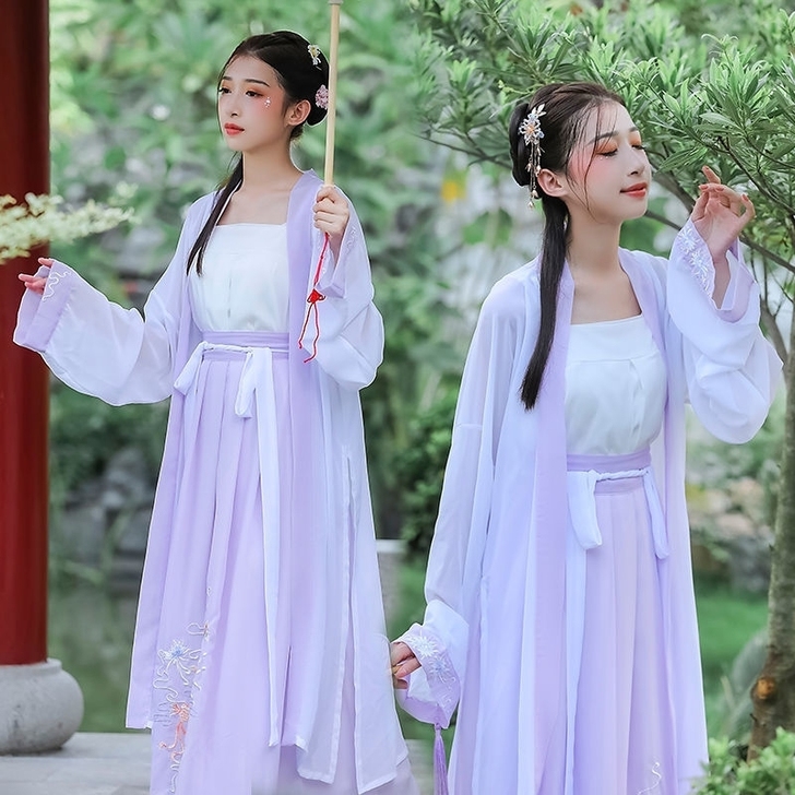 惊香露原创【鲤锦笙】日常宋制汉服三件套夏秋...