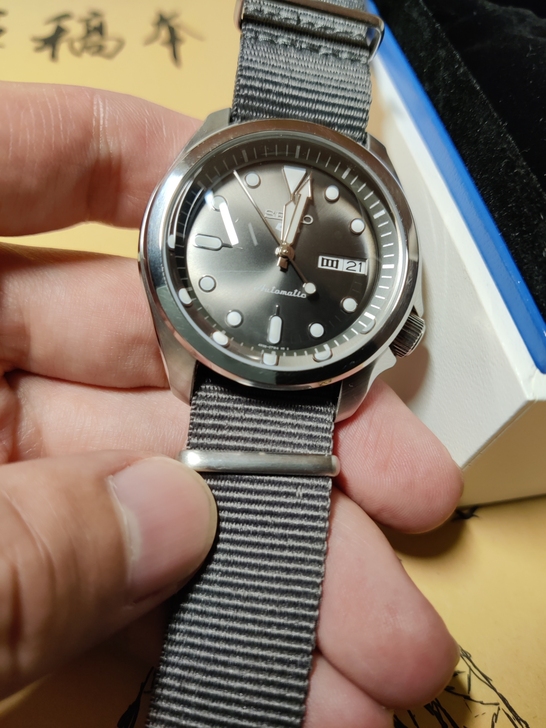 精工seiko srpe61k1，换了大光...
