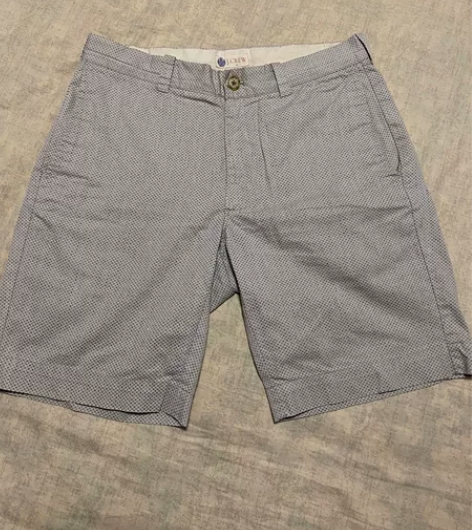 J.CREW男士短裤 夏天穿了几次,没下水...