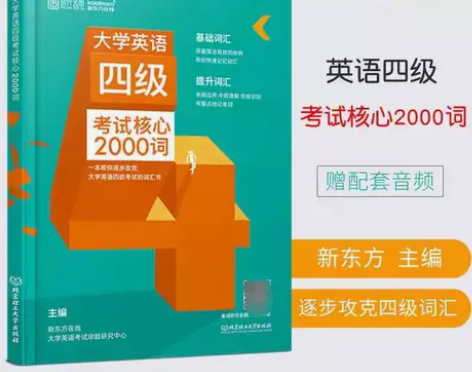 正版新东方四级英语词汇书大学英语四级考试核...