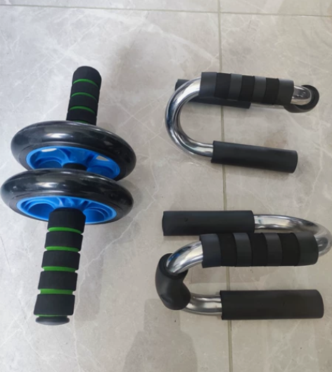 俯卧撑支架 钢 练臂肌练胸肌健身器材家用S...