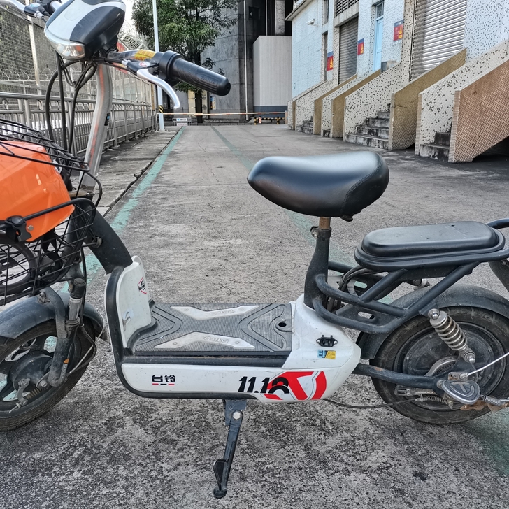 台铃，充满电可跑30km，坐标南沙区坦头村