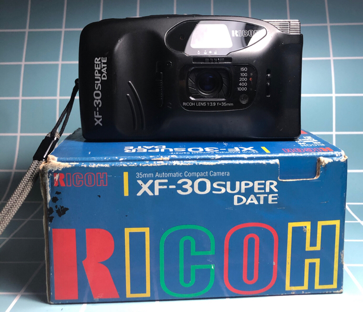 理光XF30superdate旁轴胶片相机...
