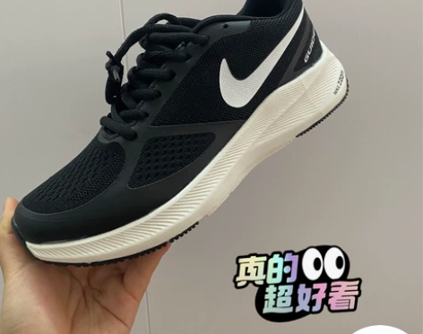 耐克早秋新款网布透气情侣款运动鞋男软底跑步...