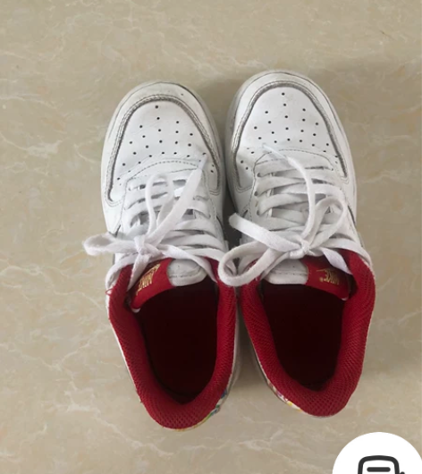 Nike空军一号 板鞋 内长18cm 要的...