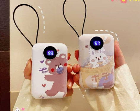 快充充电宝 可爱迷你超大容量20000毫安...