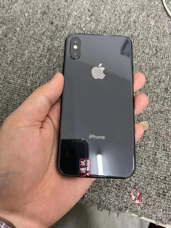 iPhoneXS黑色苹果手机有面容解锁 苹...
