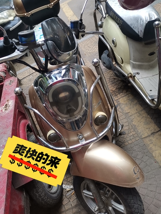 二手绿牌电动车小龟王7220电池，目前可以...