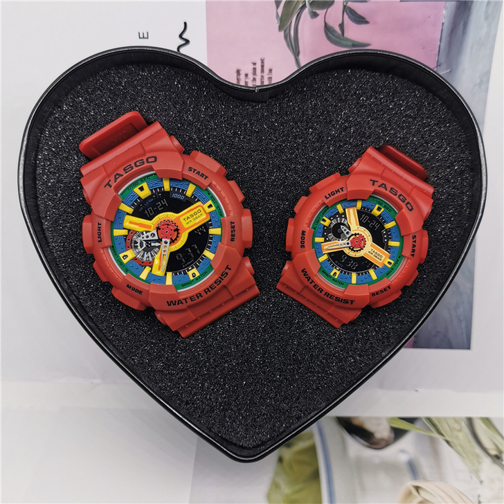 ins超火的情侣款手表一对电子表女学生简约...