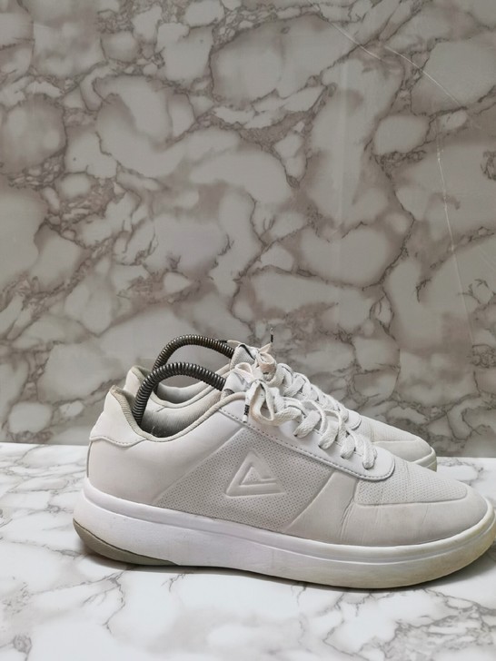 40匹克/PEAK男女情侣款休闲鞋板鞋小白...