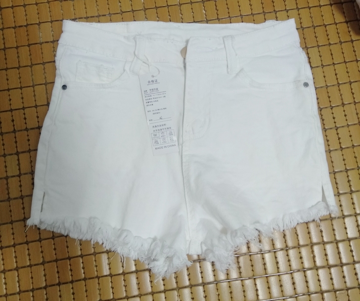 （暂时无法发货）2021新款牛仔短裤女夏高...