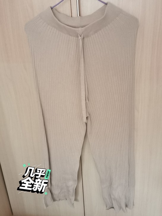 阔腿裤  冰丝裤  高腰垂感  宽松  女...