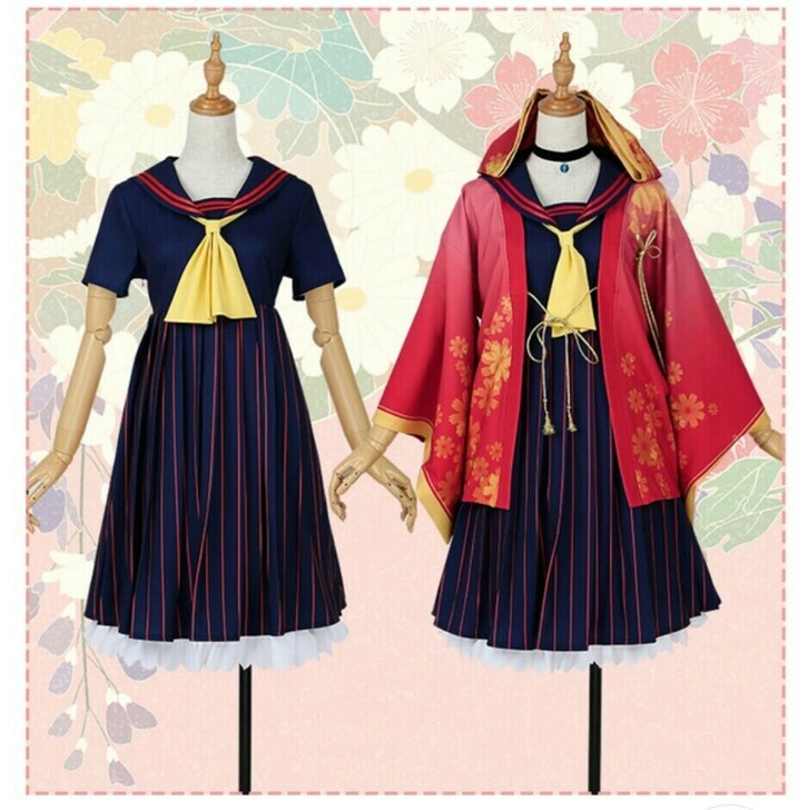 多肉君王者荣耀大乔同人和服浴衣cos大全套...