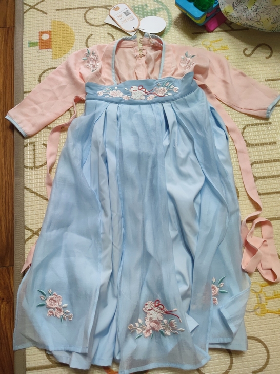 初立  汉服  齐胸连衣裙  100码  ...