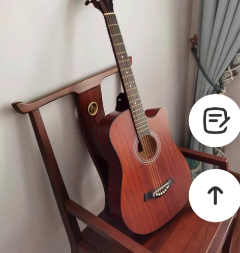 转让原价一千多的全新单板民谣吉他初学者吉他...