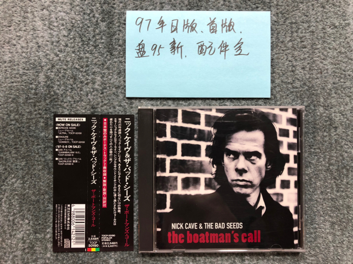 另类摇滚，nick cave，日版首版原盘...