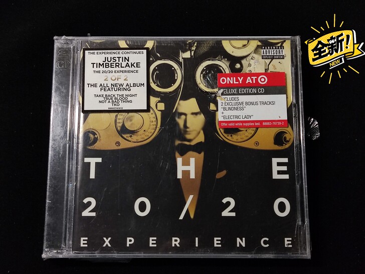 全新未拆justin timberlake...