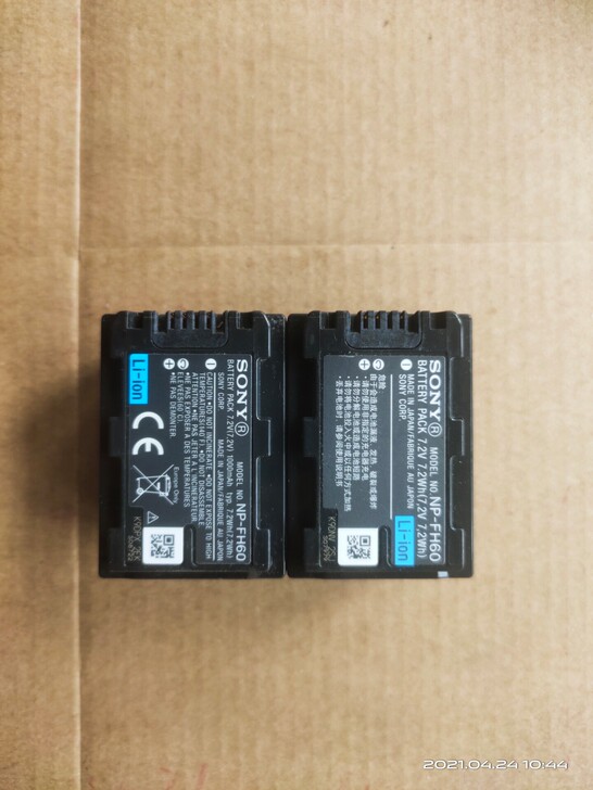 索尼 NP-FH60 原装 XR100 1...