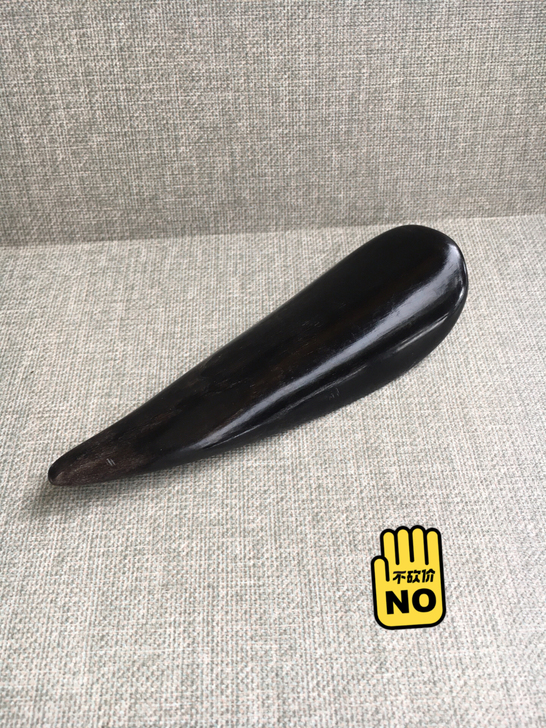 特价黑牛角尖一个 刮痧点穴一器多用