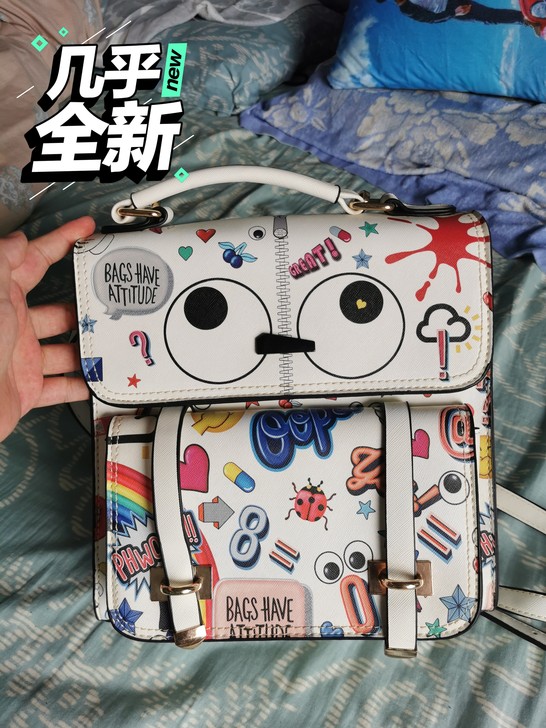 潮牌双肩包女韩版