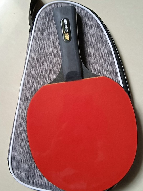 三星乒乓球拍单支拍送拍包送乒乓球 库存处理...