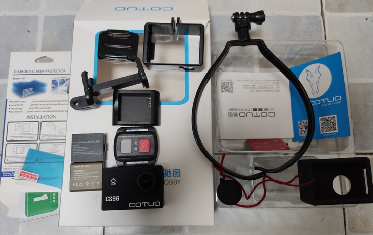 驰图 CS96 4K 60帧运动相机,包装...