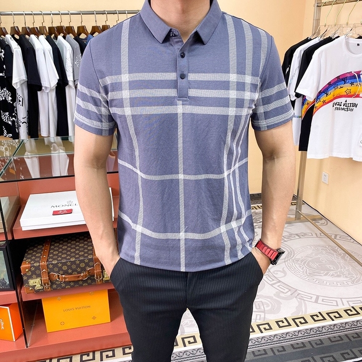 高品质轻奢品质男装!BBL21春季男士短袖...