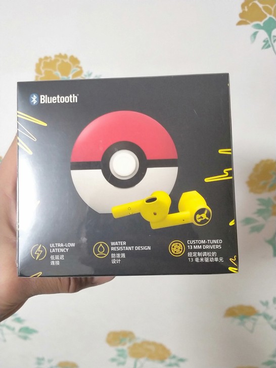 Razer雷蛇宝可梦皮卡丘真无线蓝牙耳机精...