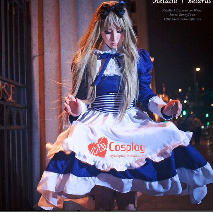 现货心缘cosplay服装 黑塔利亚 白俄...