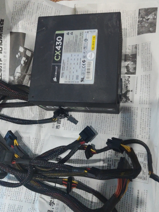 海盗船CX430电源，自己拆机的