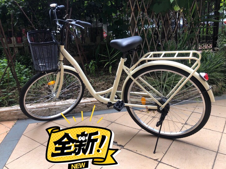 全新非二手旧自行车女式成人24寸26寸轻便...