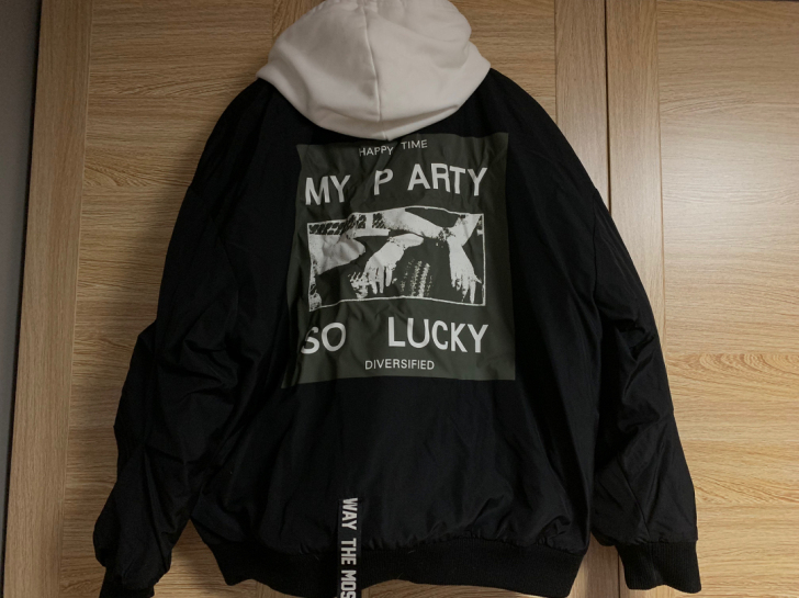 假两件棒球棉服帽子可拆卸