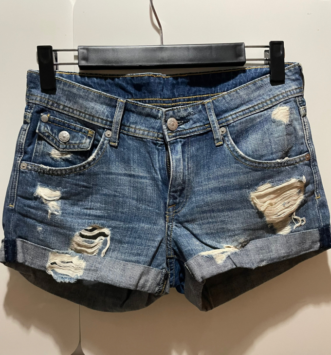 牛仔短裤女高腰中腰夏季