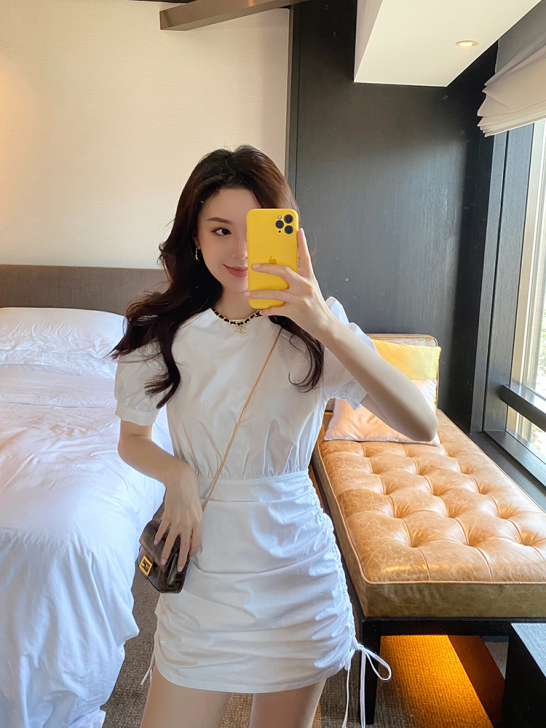 cheeseY泡泡袖连衣裙女2020新款夏...
