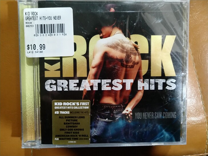 全新未拆 美版 kid rock 精选 cd