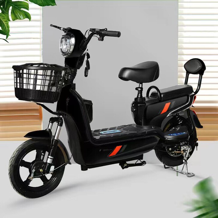新款成人电动自行车长跑王48V 男女小型助...