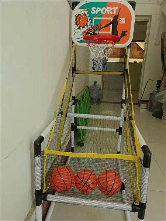 实体店倒闭 篮球架投篮玩具男儿童家用免打孔...