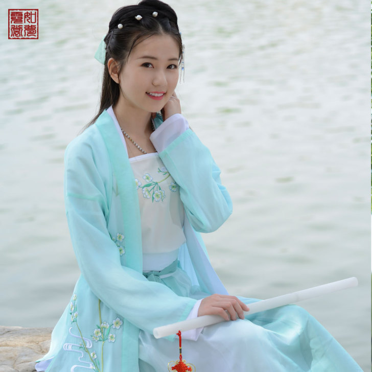 [如梦霓裳]汉服 褙子月照梨花