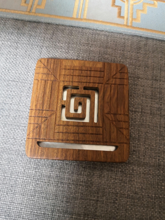 谭木匠镜子，全新，镜面的塑膜还在，尺寸如图...