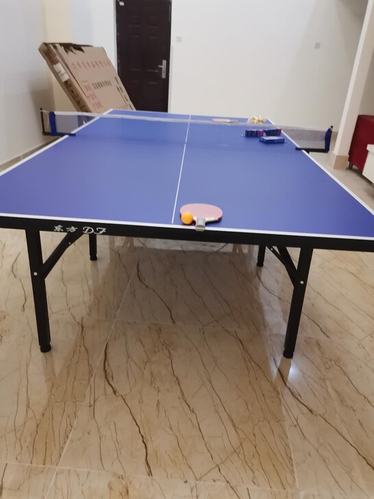 公司福利多采购一批乒乓球桌球台家用室内球案...