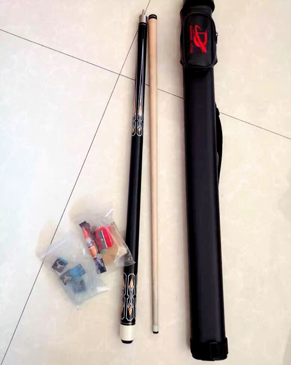 闲置出售美洲豹高级会员台球杆分体桌球杆