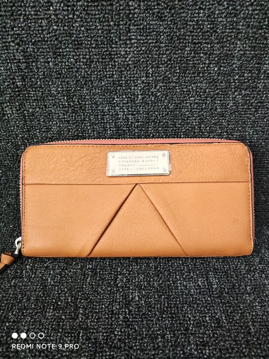 专柜正品marc Jacobs女生长款钱包...