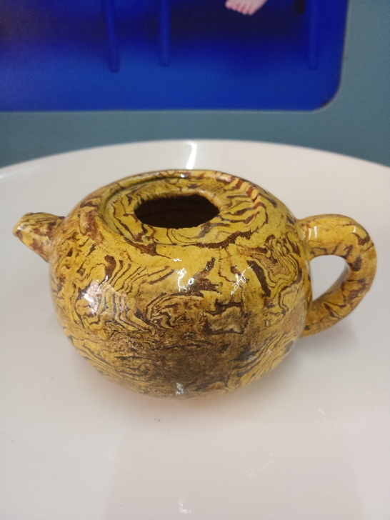 绞胎釉 文房用品 水滴