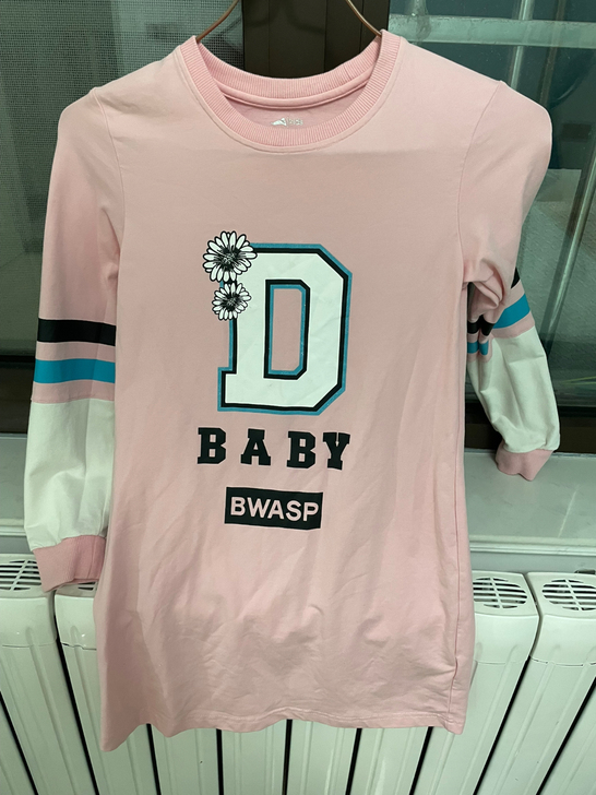 就穿一次洗一次，150的特步的