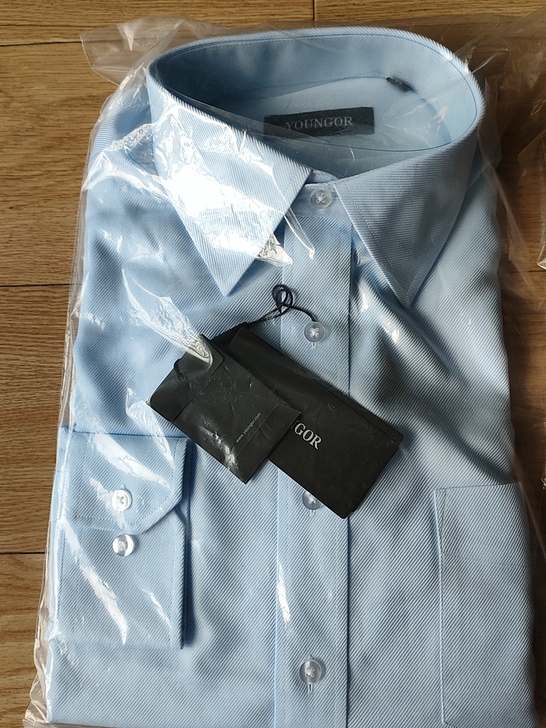 雅戈尔 男士长袖衬衣，39码，标准款。全新...