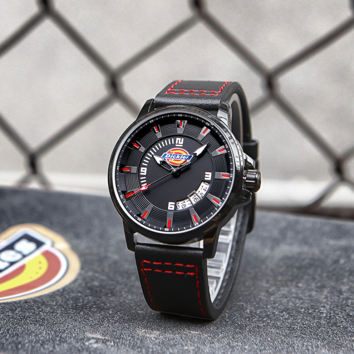 美国Dickies手表时尚休闲防水男表石英...
