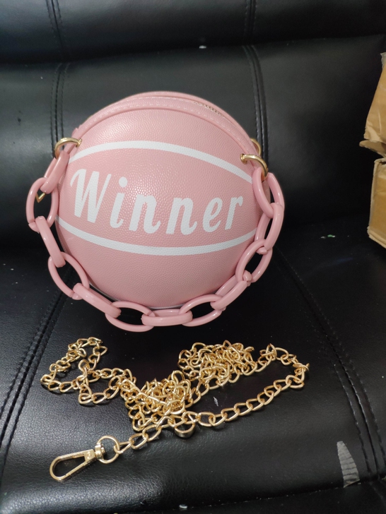 篮球包包网红款个性搞怪小圆包2021新款百...