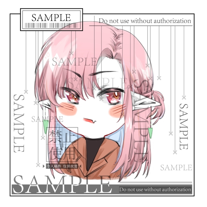 （接稿/头像/oc/大头/白菜约稿）