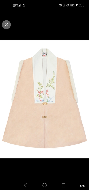 重回汉唐竹溪月改良加绒比甲